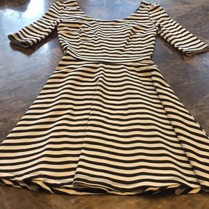 Striped skater dress | Charlotte Russe